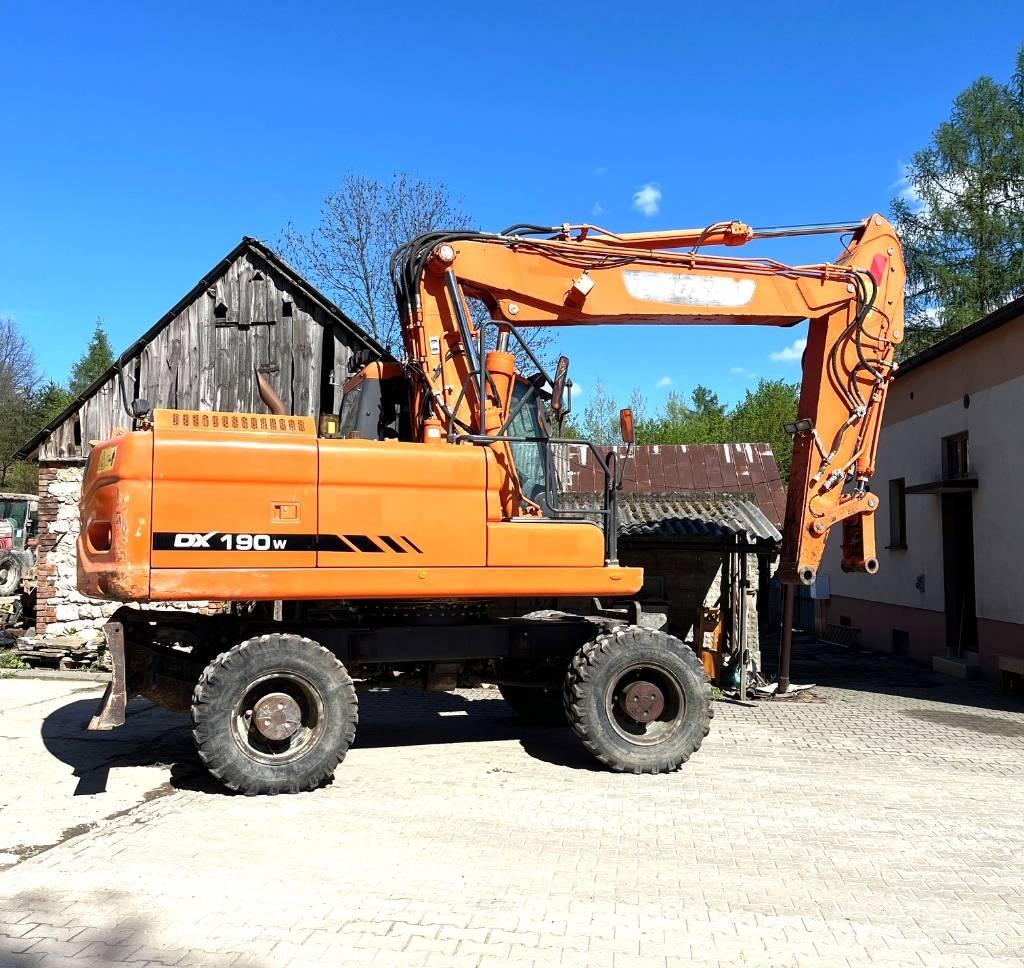 Doosan DX 190 W-3 Kolová rýpadla