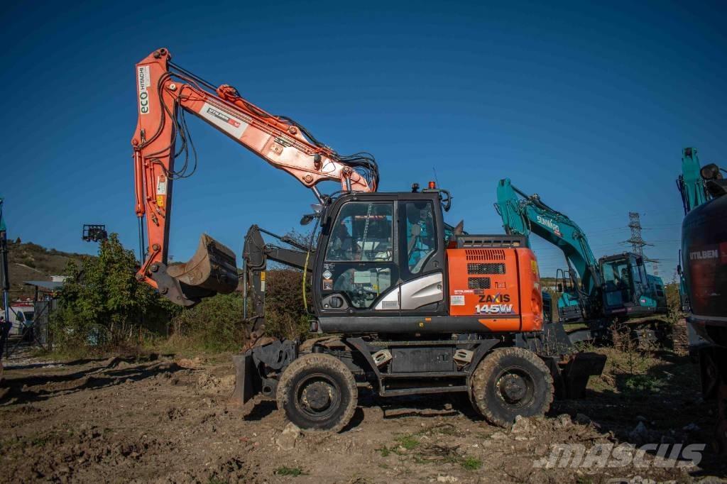 Hitachi ZX 145 Kolová rýpadla