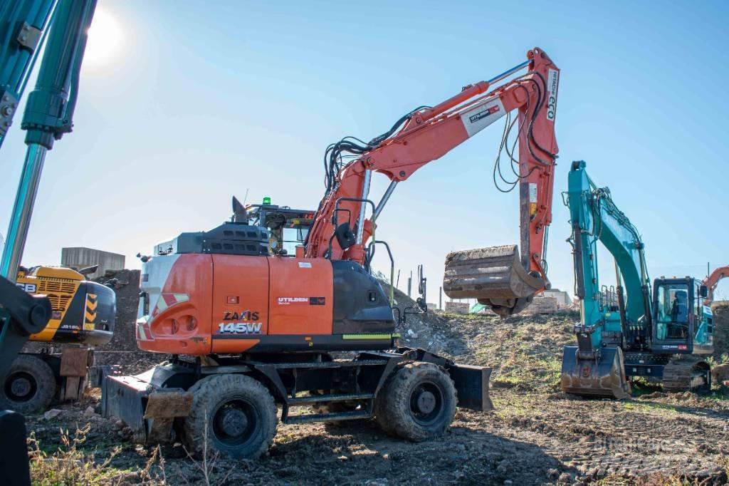 Hitachi ZX 145 Kolová rýpadla