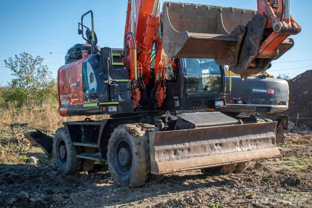 Hitachi ZX 145 Kolová rýpadla
