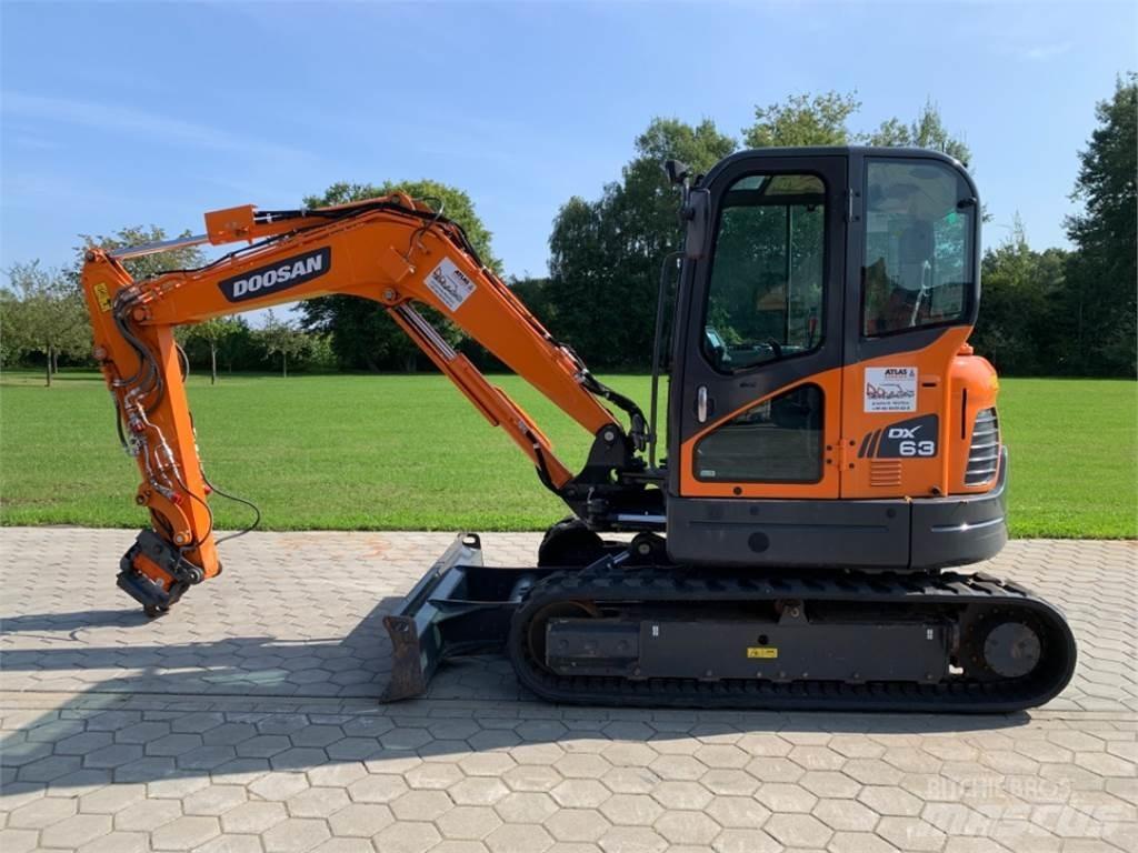 Doosan DX63-3 Mini rýpadla < 7t