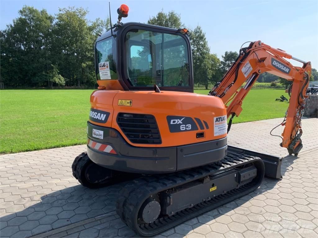 Doosan DX63-3 Mini rýpadla < 7t