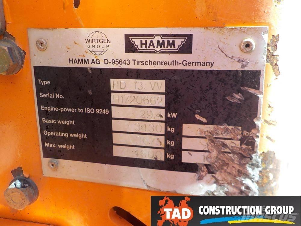Hamm HD 13 VV Tandemové válce