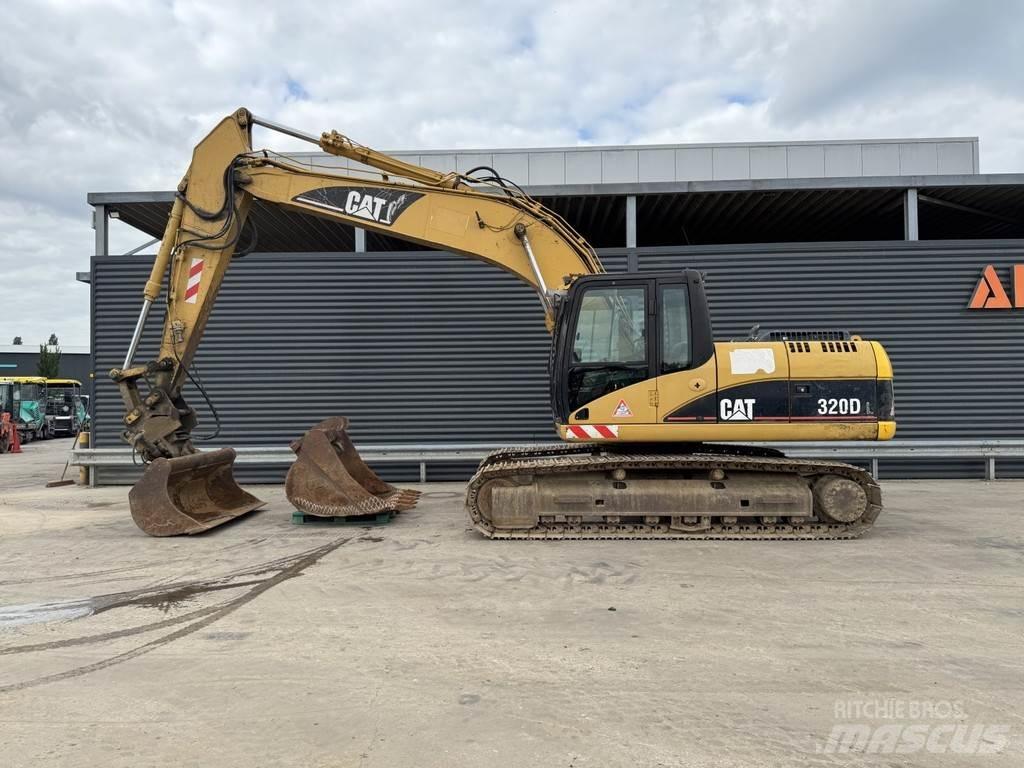 CAT 320 DL Pásová rýpadla