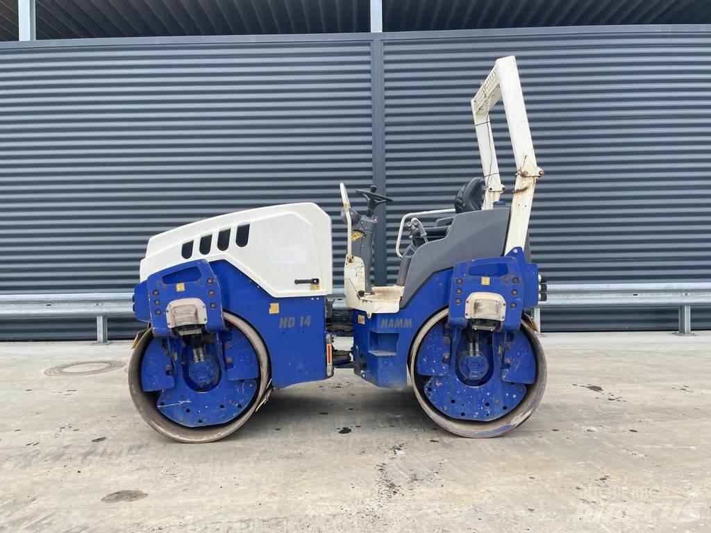 Hamm HD 14 VV Tandemové válce