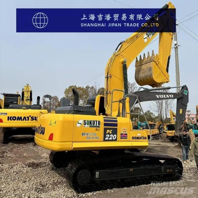 Komatsu PC 220 Pásová rýpadla