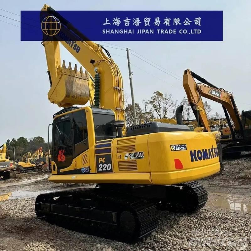 Komatsu PC 220 Pásová rýpadla