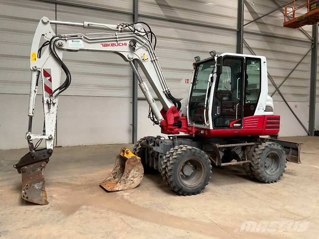 Takeuchi TB 295 W Kolová rýpadla