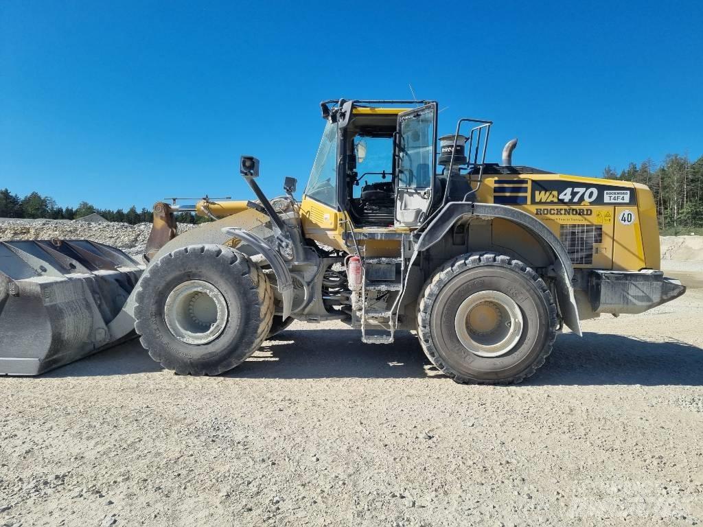 Komatsu WA 470-8 Kolové nakladače