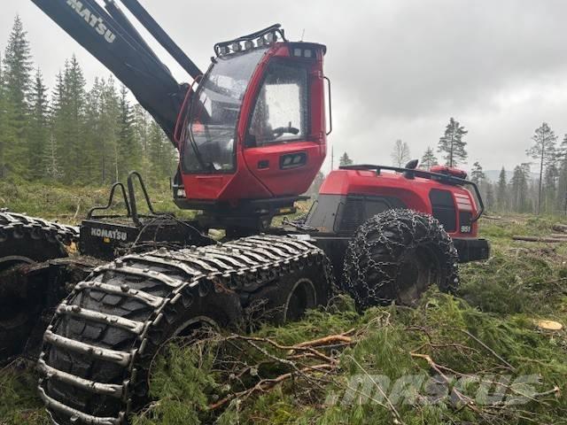 Komatsu 951 Harvestory