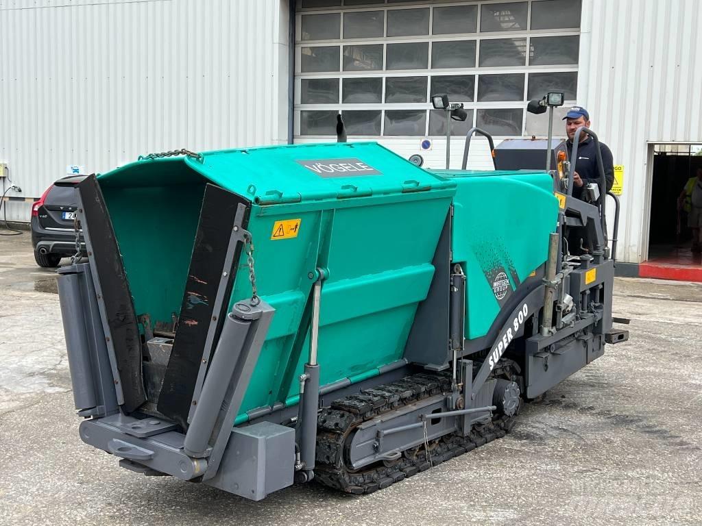 Vögele Super 800 Finišery