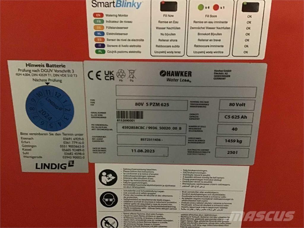 Linde E35L Akumulátorové vozíky