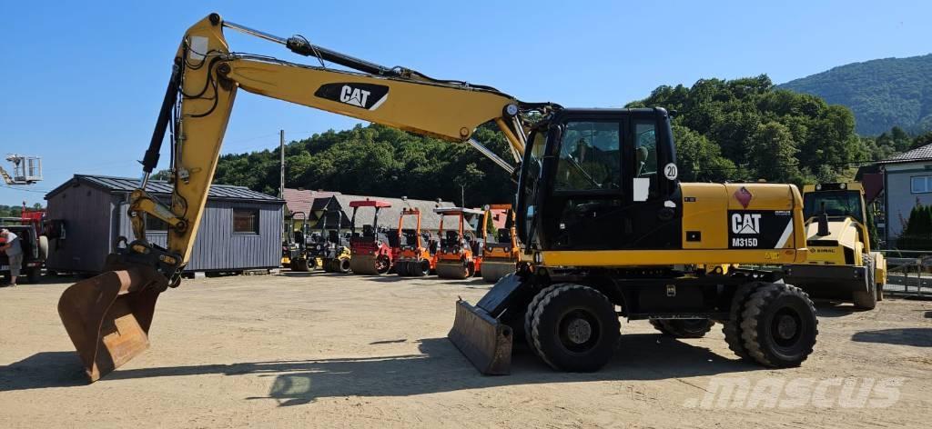 CAT M 315 D Kolová rýpadla