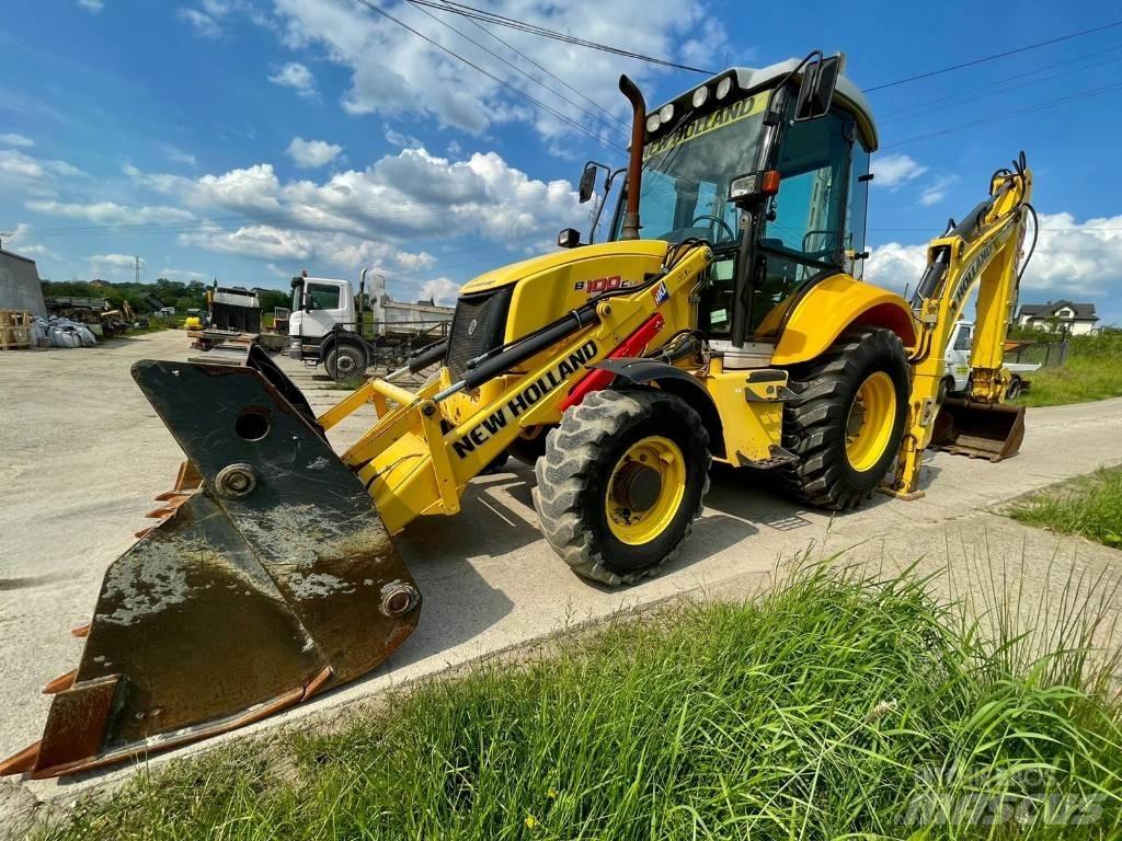 New Holland B 100 C Rýpadlo-nakladače