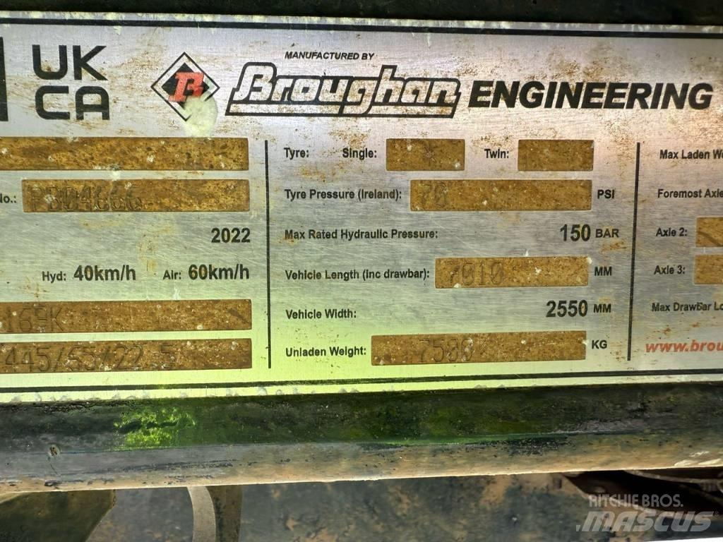 Broughan B 20 Sklápěcí přívěs