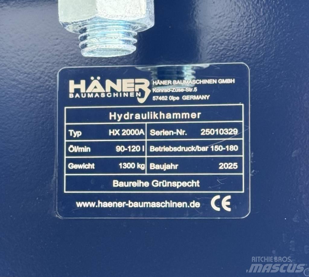  Haner HX 2000A Bourací kladiva / Sbíječky