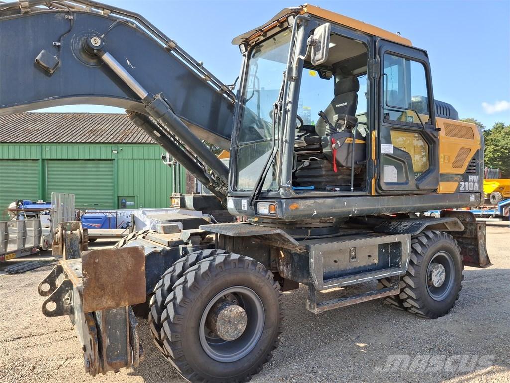 Hyundai HW 210 A Kolová rýpadla