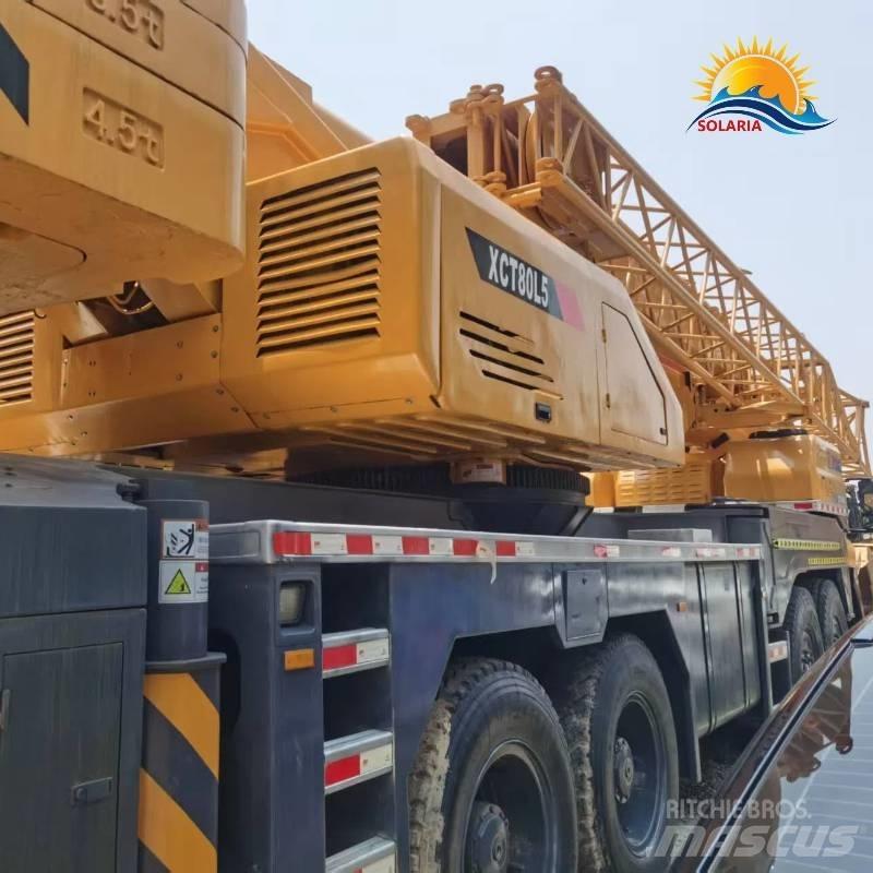 XCMG xct80l5 Univerzální terénní jeřáby