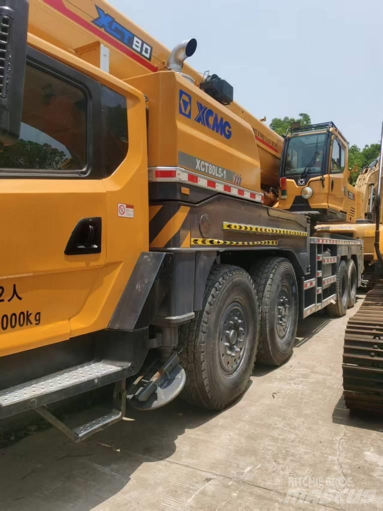 XCMG xct80l5 Univerzální terénní jeřáby