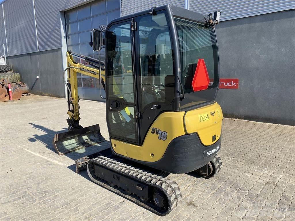 Yanmar SV18 Kolová rýpadla