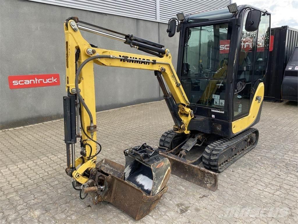 Yanmar SV18 Kolová rýpadla
