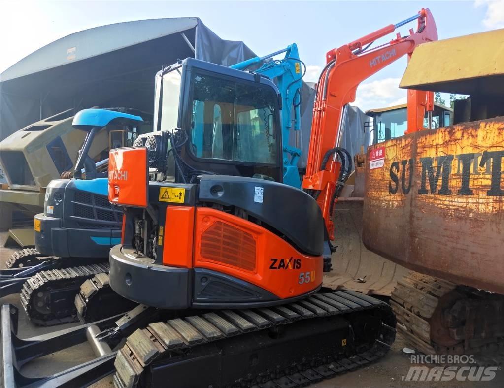 Hitachi ZX55UR Mini rýpadla < 7t