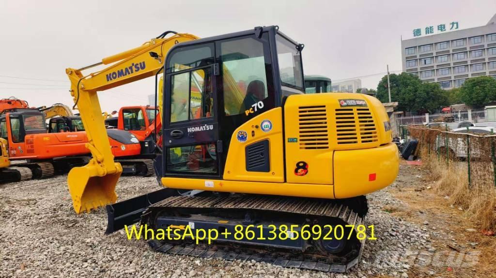 Komatsu PC 70-8 Pásová rýpadla