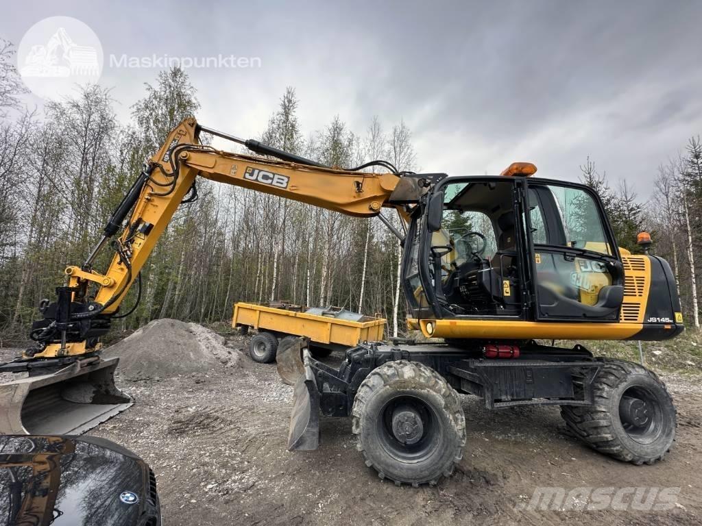 JCB JS 145 W Kolová rýpadla