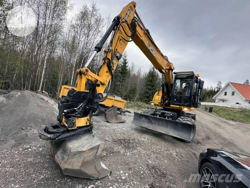 JCB JS 145 W Kolová rýpadla