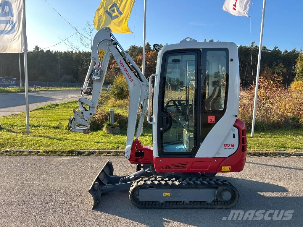 Takeuchi TB 216A V4 Mini rýpadla < 7t