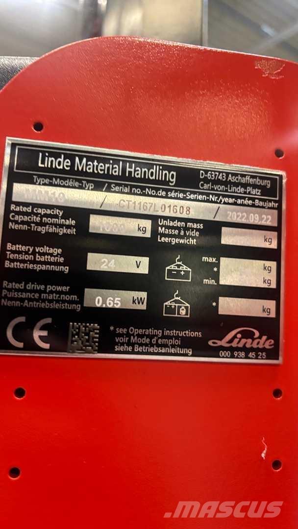 Linde MM10 Akumulátorové vozíky
