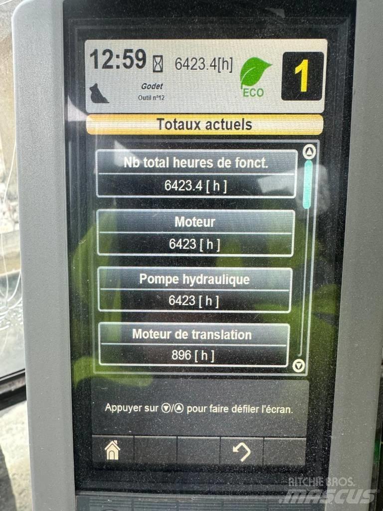 CAT 320 EL Pásová rýpadla