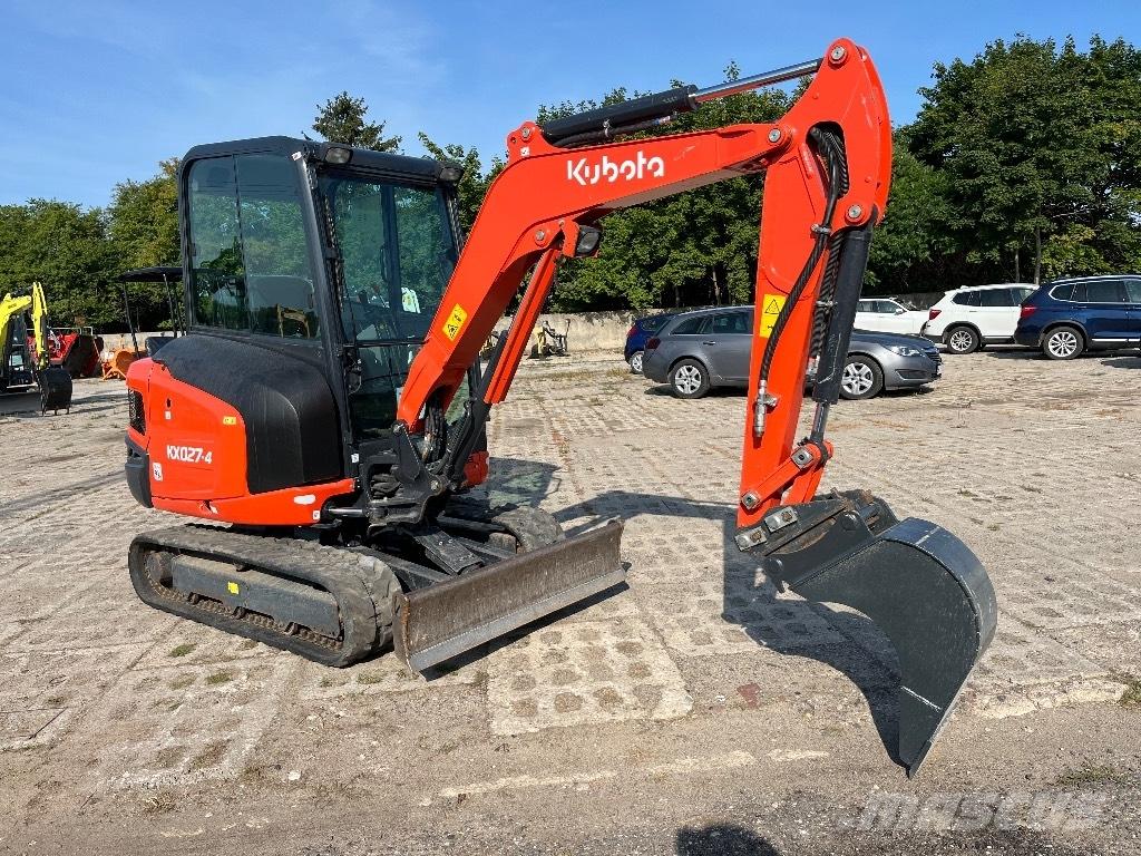 Kubota KX 027-4 Mini rýpadla < 7t