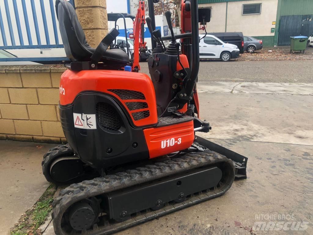 Kubota U 10-3 Mini rýpadla < 7t