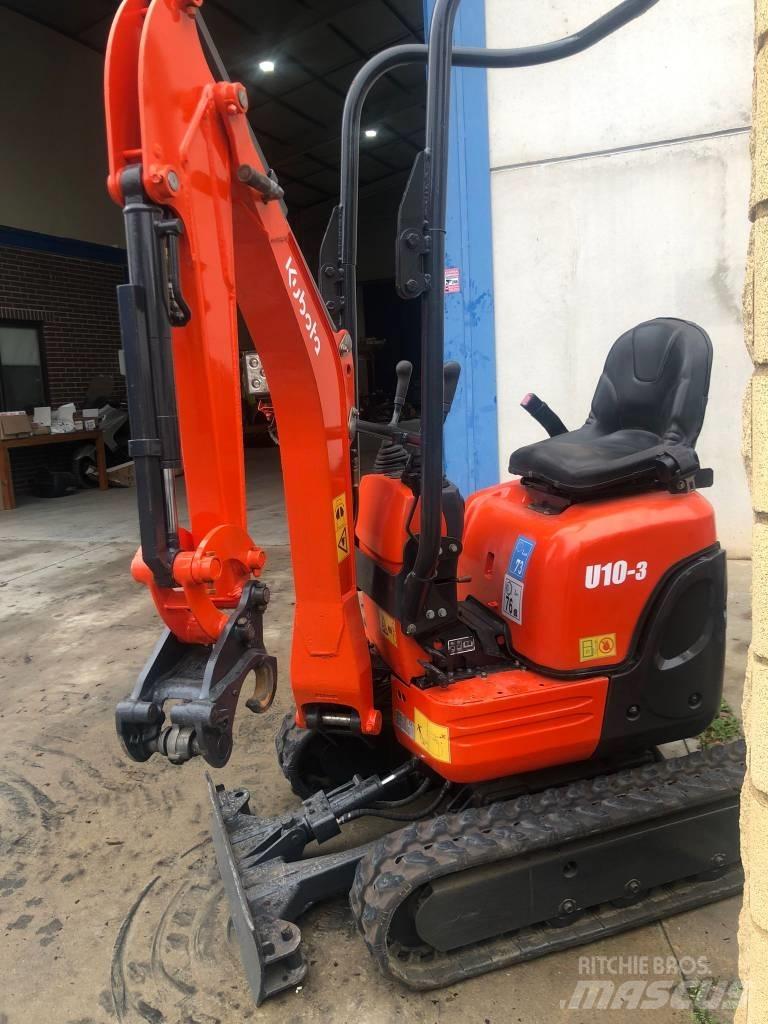 Kubota U 10-3 Mini rýpadla < 7t