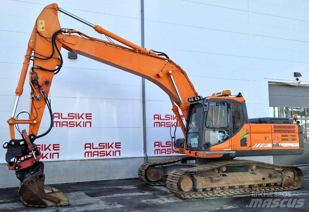 Doosan DX 255 LC-3 Pásová rýpadla