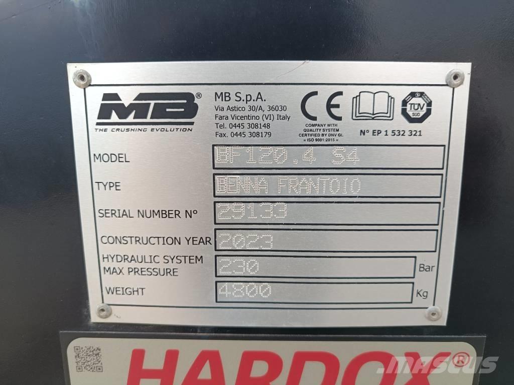 MB Crusher BF 120.4 Drtící zařízení