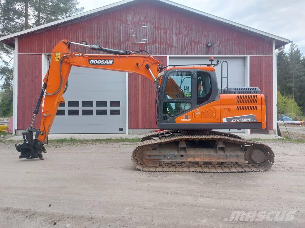 Doosan DX160LCH-5 Pásová rýpadla