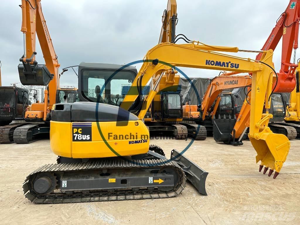 Komatsu PC 78 US Pásová rýpadla