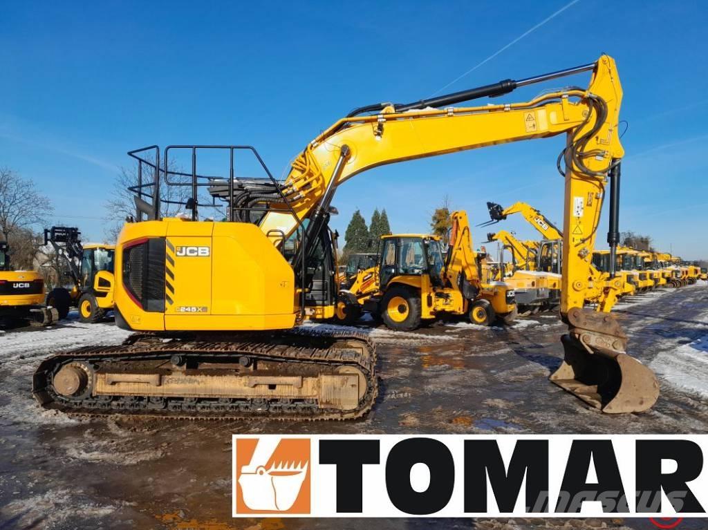 JCB 245 XR Pásová rýpadla