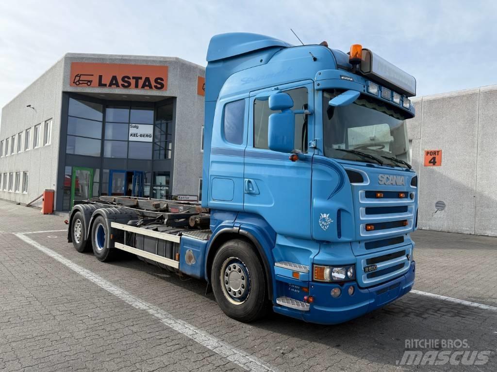 Scania R 500 Kontejnerový rám/Přepravníky kontejnerů
