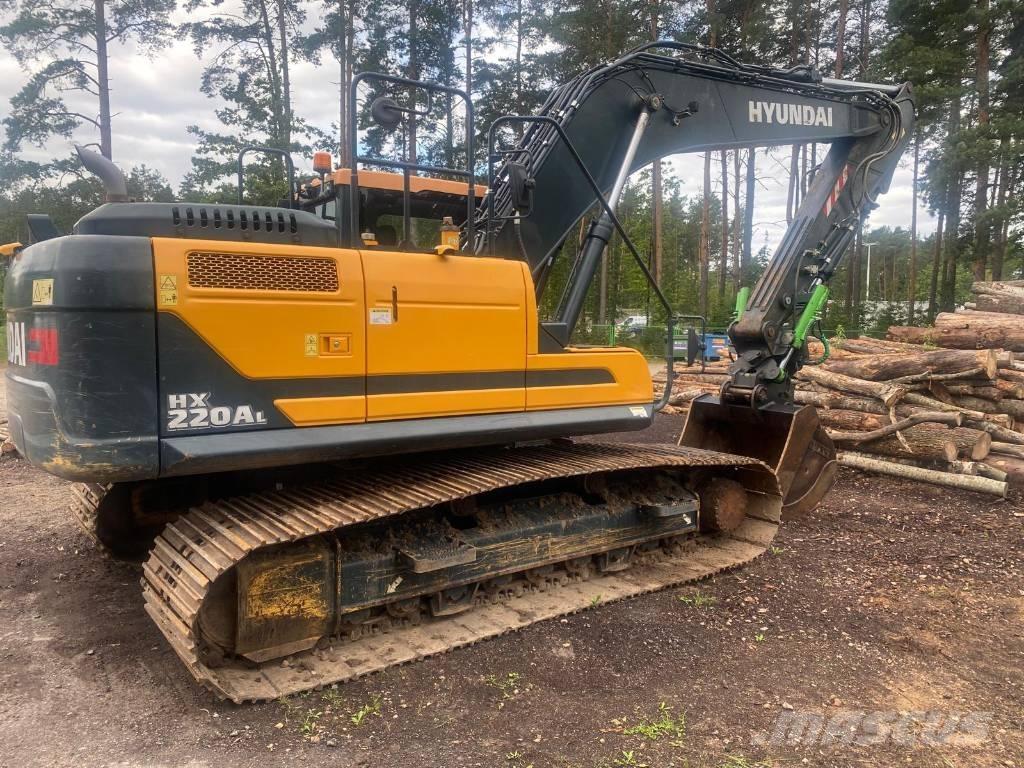 Hyundai HX 220 AL Pásová rýpadla