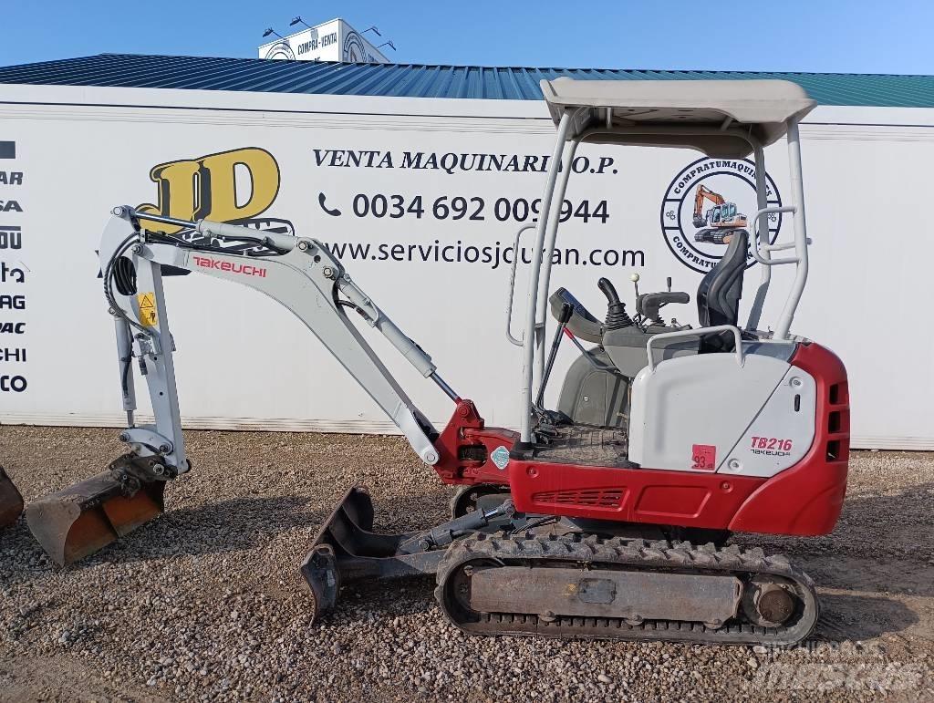 Takeuchi TB 216 Mini rýpadla < 7t