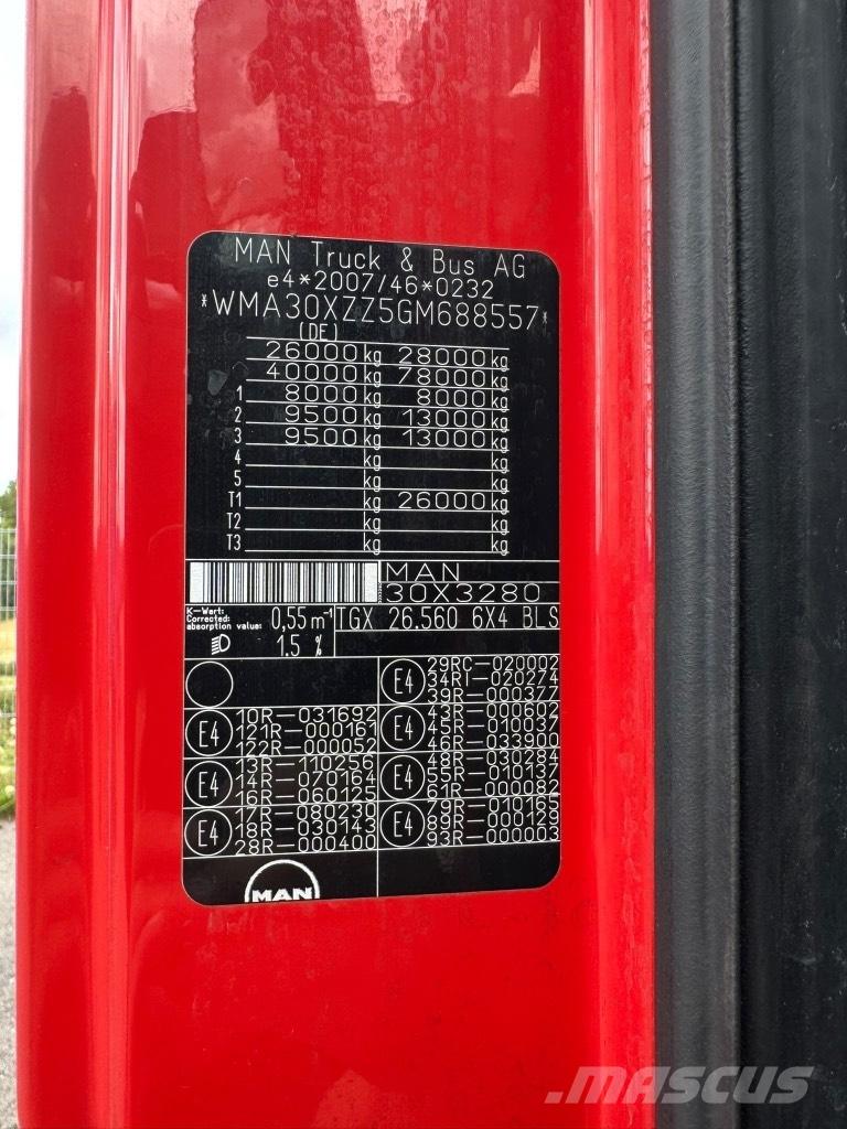 MAN TGX 26.560 6x4 Tahače