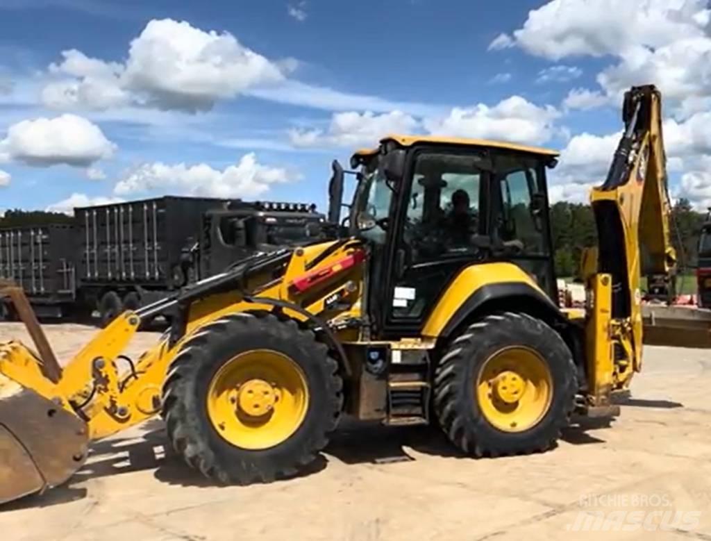 CAT 444 E 4x4 Rýpadlo-nakladače