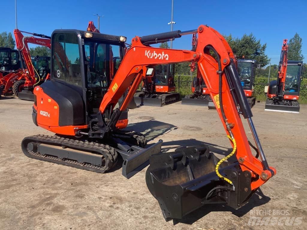 Kubota KX027-4 Mini rýpadla < 7t