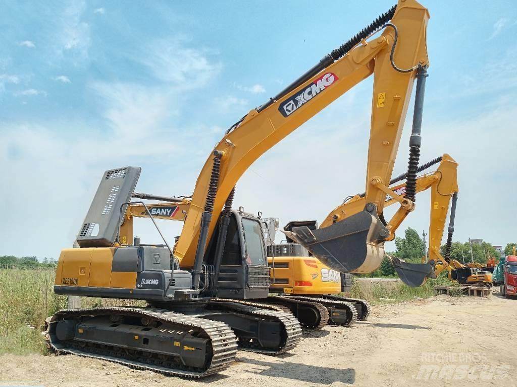 XCMG XE215DA Pásová rýpadla