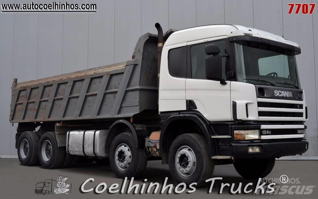 Scania 124C 360 Sklápěče