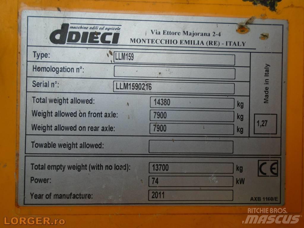 Dieci Pegasus 38.16 Teleskopické manipulátory
