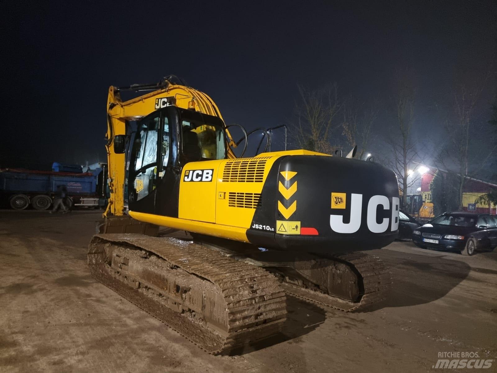 JCB JS 210 LC Pásová rýpadla